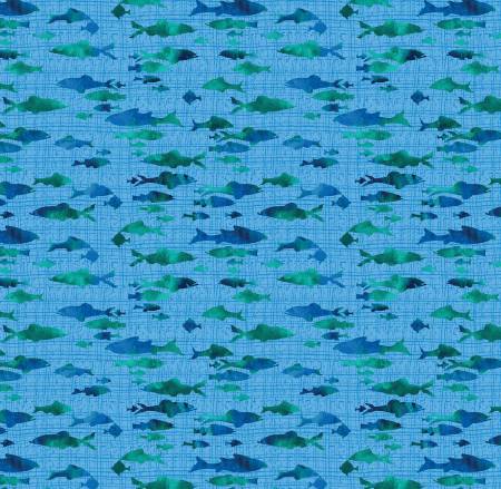 Atlantis Mythical Mermaids - Medium Blue Fish