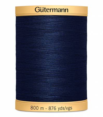 Gütermann Cotton Thread - 5322 Navy 800 Meters