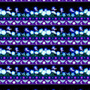 Magic Moon Garden - Black/Multi Moonflower Stripe