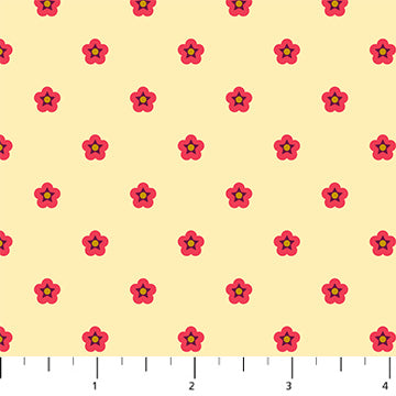 Wild Abandon - Cream Whimsy Floral