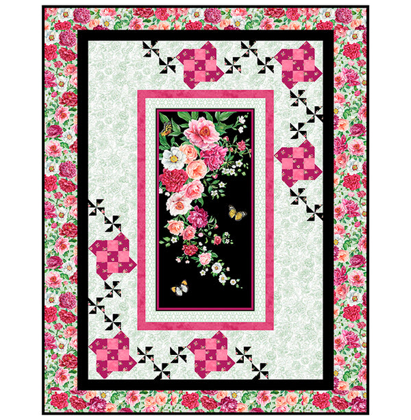 Hanging Vines Quilt Pattern