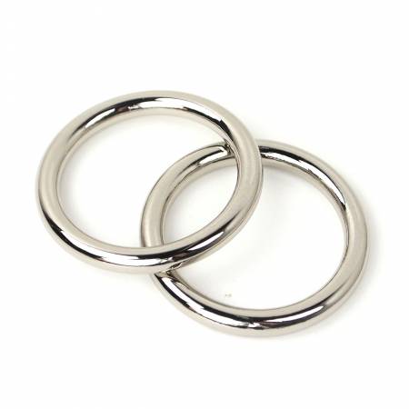 Four O-Rings 1 1/2" Nickel