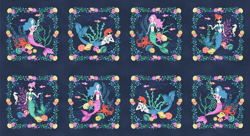 Mermaid in Blue Jeans - Mermaid Panel