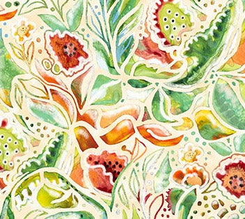 My Mother's Garden - Cream Floral