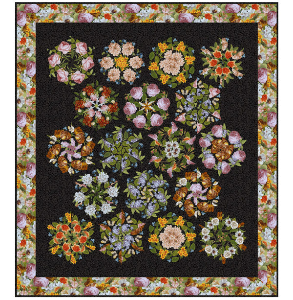 Triangle Frenzy Bouquet Too! Quilt Pattern